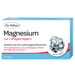 Dr. Böhm Magnesium nur 1 Dragee täglich