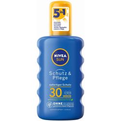 Nivea Schutz & Pflege Sonnenspray LF 30
