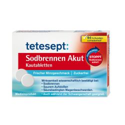 Tetesept Sodbrennen akut Kautabletten
