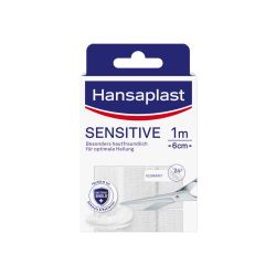 Hansaplast sensitive 1m x 6cm 