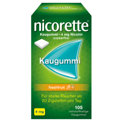 Nicorette Kaugummi Freshfruit 4mg