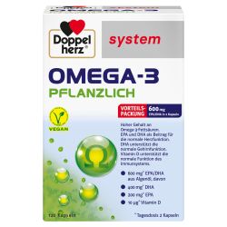 Doppelherz system Omega-3 Pflanzlich 