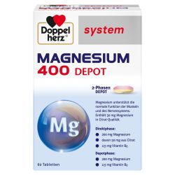 Doppelherz system Magnesium 400 Depot 