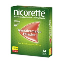 Nicorette transdermales Pflaster 15mg