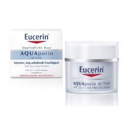 Eucerin AQUAporin ACTIVE Tagespflege für alle Hauttypen LSF 25