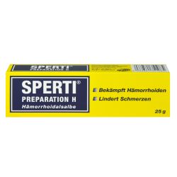 Sperti Preparation H Hämorrhoidalsalbe 