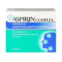 Aspirin Complex Granulat 10ST - darf nicht über CZ verschickt werden