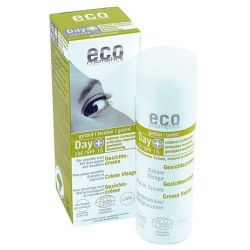 Eco cosmetics Gesichtspflege Gesichtscreme LSF 15, leicht getönt Bio
