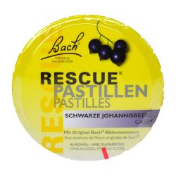 Bach Original Rescue Schwarze Johannisbeere Pastillen