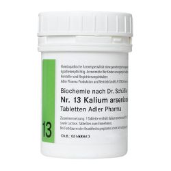 Schüßler Salz Nr. 13 Kalium arsenicosum 1000G - zurzeit nicht lieferbar