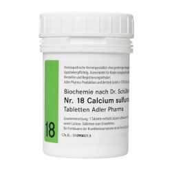 Schüßler Salz Nr. 18 Calcium sulfuratum 1000G