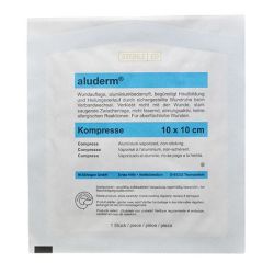 Aluderm Kompresse steril 10cm x 10cm