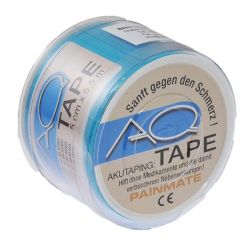 AQ Kinesiologie Tape 5,5m x 5cm Blau 