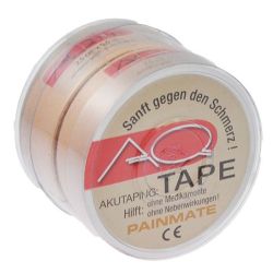 AQ Kinesiologie Tape 5,5m x 2,5cm Haut - aufgelassen