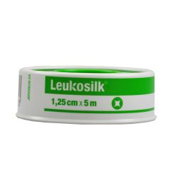 Leukosilk 1,25cm x 5m Pflaster