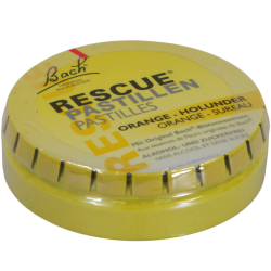 Bachblüten Rescue Pastillen Orange-Holunder 