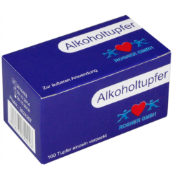 Rosner Alkoholtupfer 65x30mm