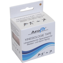 Apofit Kinesiologie Tape 5cm x 5m Beige