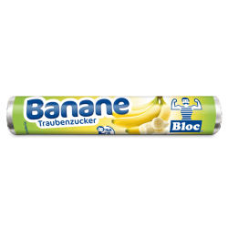 Bloc Traubenzucker Rollen Banane