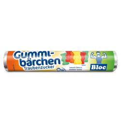 Bloc Traubenzucker Rollen Gummibärchen
