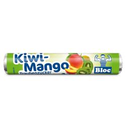 Bloc Traubenzucker Rollen Kiwi-Mango