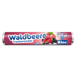 Bloc Traubenzucker Rollen Waldbeere