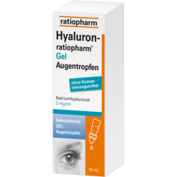 Hyaluron-ratiopharm Gel Augentropfen