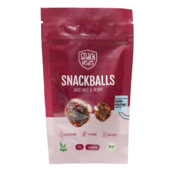 Snackhelden Snackballs Hazelnut & Berry