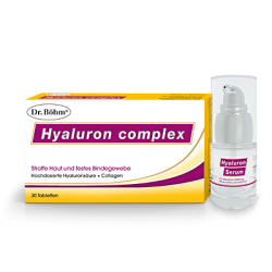 Dr. Böhm Hyaluron complex Tabletten + Hyaluron Serum