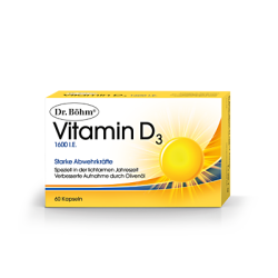 Dr. Böhm Vitamin D3 1600 I.E.Kapseln