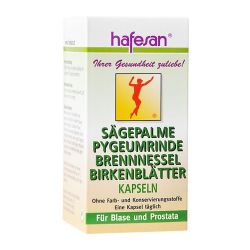 Hafesan Sägepalme + Pygeumrinde + Brennnessel + Birkenblätter Kapseln