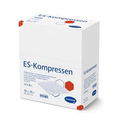 Hartmann ES-Mullkompressen steril 12fach 17fädig 10x10cm
