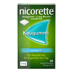 Nicorette Kaugummi Icemint 2mg 