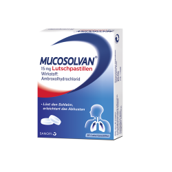Mucosolvan 15mg Lutschpastillen 