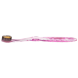 NovaCare Zahnbürste Gold und Bambuskohle Pink