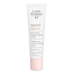 Louis Widmer nutriderm Getönte Tagescreme UV 20 - Bronze 02