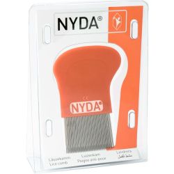 NYDA Laus-Nissen-Kamm aus Metall
