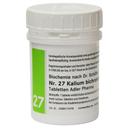 Schüßler Salz Nr. 27 Kalium bichromicum