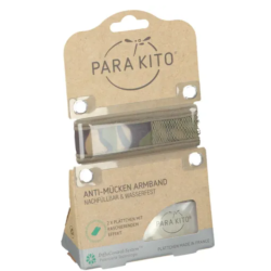 Para'kito Mückenschutz Armband für Erwachsene ( Farbe nicht frei wählbar) 