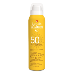 Lous Widmer suncare Clear & Dry Sun Spray 50