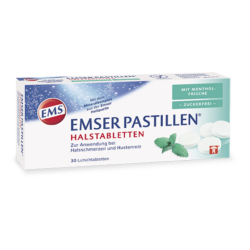 Emser Pastillen zuckerfrei mit Menthol