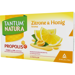 Tantum Natura Propolis Pastillen mit Zitrone & Honig Aroma