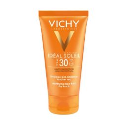 Vichy IDEAL SOLEIL Sonnenschutz Mattierendes Sonnen-Fluid Gesicht  LSF 30