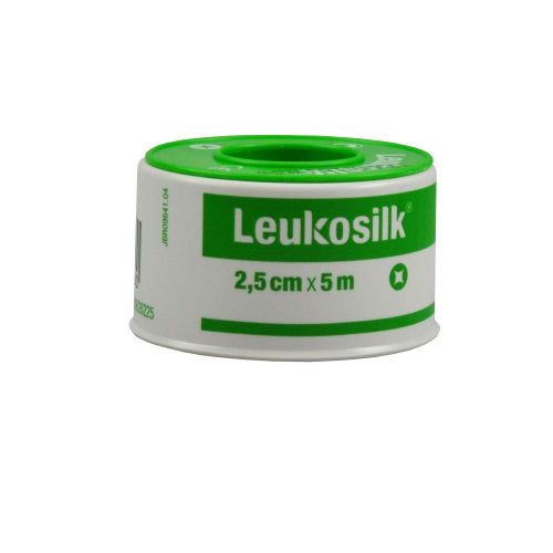 Leukosilk Pflaster 2,50 cm x 5,0 m, Pflaster, Verschiedenes