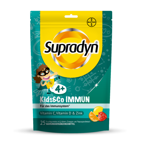 Supradyn Kids + Co Immun Gummies main product photo