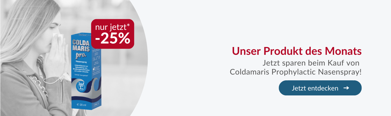 Produkt des Monats | Coldamaris Prophylactic Nasenspray| -25%