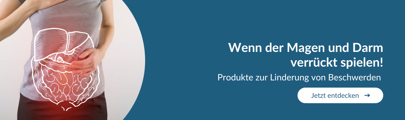 Wenn der Magen und Darm verrückt spielen. Produkte zur Linderung von Beschwerden.